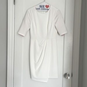 Lulus white short sleeve dress